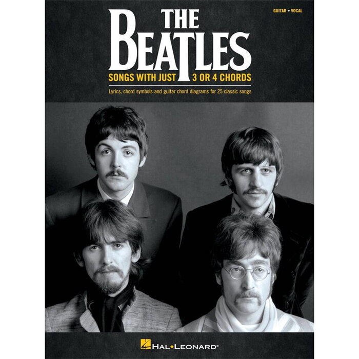 The Beatles Songs 3 Or 4 Chords Guitar