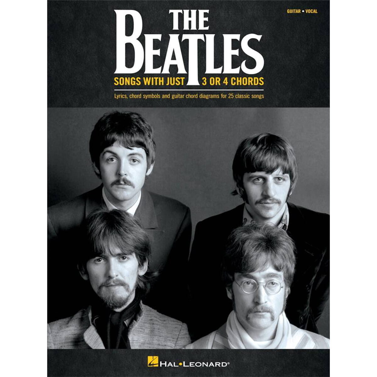 The Beatles Songs 3 Or 4 Chords Guitar