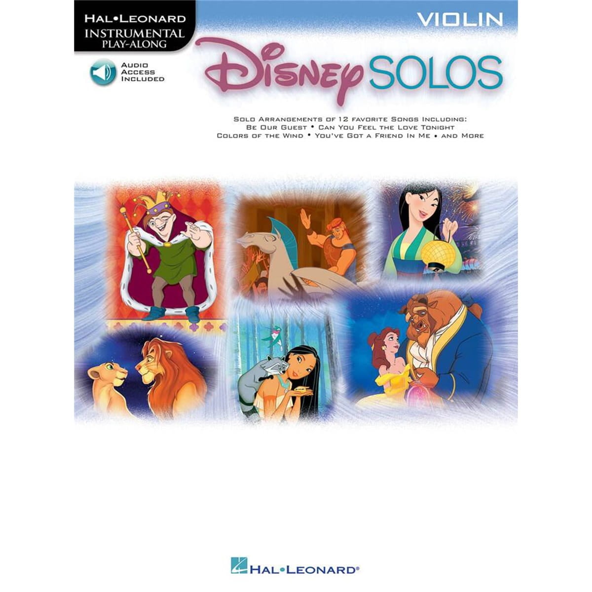 Disney Solos (Violin) Vln Book/Cd