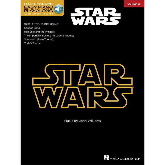 Easy Piano CD Play-Along Volume 31: Star Wars