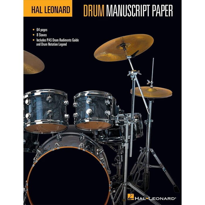 Hal Leonard Drum Manuscript  Paper