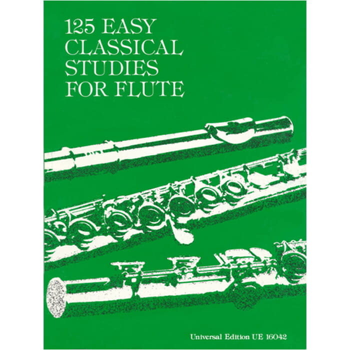 125 Easy Classical Studies for Flute Solo, ed. Frans Vester