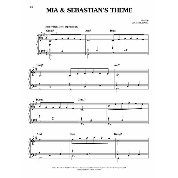 La La Land (Easy Piano)