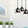 Luxolamp.nl Hanglamp Industrieel voor Woonkamer, Eetkamer - Smoking Glas - 3-lichts - Smoke Glas - 3 bollen - Rookglas Luxolamp.nl Hanglamp Industrieel voor Woonkamer, Eetkamer - Smoking Glas - 3-lichts - Smoke Glas - 3 bollen - Rookglas