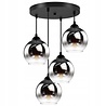 Luxolamp.nl Hanglamp Industrieel voor Woonkamer, Eetkamer - Smoking Glas - 4-lichts - Smoke Glas - 4 bollen - Rookglas Luxolamp.nl Hanglamp Industrieel voor Woonkamer, Eetkamer - Smoking Glas - 4-lichts - Smoke Glas - 4 bollen - Rookglas