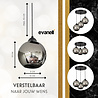 Luxolamp.nl Hanglamp Industrieel voor Woonkamer, Eetkamer - Smoking Glas - 3-lichts - Smoke Glas - 3 bollen - Rookglas Luxolamp.nl Hanglamp Industrieel voor Woonkamer, Eetkamer - Smoking Glas - 3-lichts - Smoke Glas - 3 bollen - Rookglas