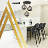 Luxolamp.nl Hanglamp Industrieel voor Woonkamer, Eetkamer - Smoking Glas - 3-lichts - Smoke Glas - 3 bollen - Rookglas Luxolamp.nl Hanglamp Industrieel voor Woonkamer, Eetkamer - Smoking Glas - 3-lichts - Smoke Glas - 3 bollen - Rookglas