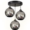 Luxolamp.nl Hanglamp Industrieel voor Woonkamer, Eetkamer - Smoking Glas - 3-lichts - Smoke Glas - 3 bollen - Rookglas Luxolamp.nl Hanglamp Industrieel voor Woonkamer, Eetkamer - Smoking Glas - 3-lichts - Smoke Glas - 3 bollen - Rookglas
