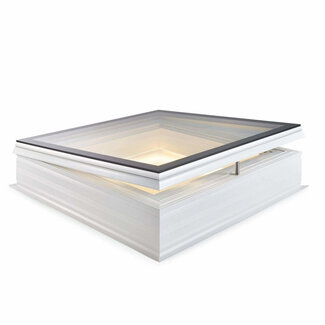 Natuurlijklicht.nl Skylux iWindow3 - met opstand - opengaand - helder - 100x100 - LED
