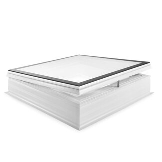 Skylux Skylux iWindow3 - met opstand - opengaand - opaal - 100x100