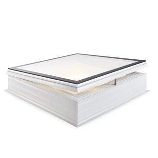Natuurlijklicht.nl Skylux iWindow3 - met opstand - opengaand - opaal - 50x50 - LED