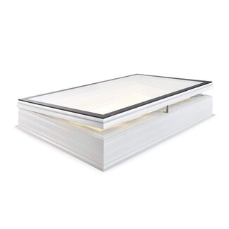 Natuurlijklicht.nl Skylux iWindow3 - met opstand - opengaand - opaal - 70x100 - LED