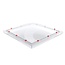 Lichtkoepel - polycarbonaat - helder - 80x80