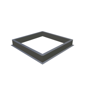 Skylux Dakopstand - metaal - 120x120