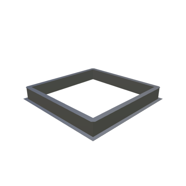 Dakopstand - metaal - 160x160