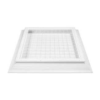 Skylux Doorvalbeveiligingsrooster - verzinkt - RAL9016 - 70x70