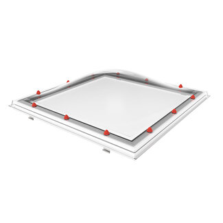 Natuurlijklicht.nl iDome - vast - helder - 100x250