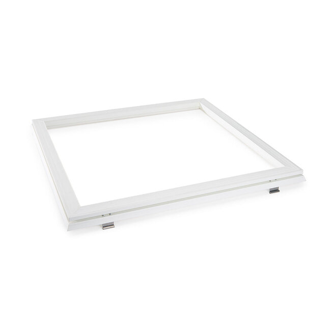 Pvc-raam - met scharnieren - 85x85