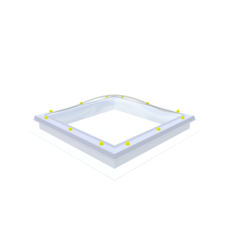 Skylux Pvc dakopstand - recht - 16/00 - vast - 110x170