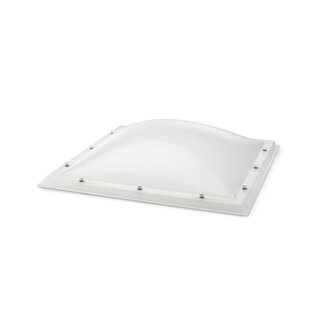Lemolite (Superdeal) Lichtkoepel - acrylaat - opaal - 100x100