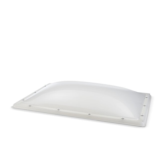 Lichtkoepel - polycarbonaat - opaal - 160x250