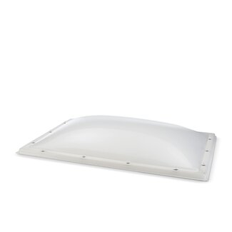 Natuurlijklicht.nl Lichtkoepel - polycarbonaat - opaal - 40x190