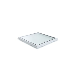 Skylux Vitria - vast - helder - witte pvc - 40x40