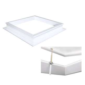 Skylux Montageset voor manuele spindel met oog of buis voor pvc-opstand 20/00 EP