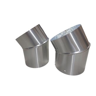 Powerdaylight Ø35cm - Verlengbuis 0-60 graden bocht in 2 delen Powerdaylight Ø35cm - Verlengbuis 0-60 graden bocht in 2 delen