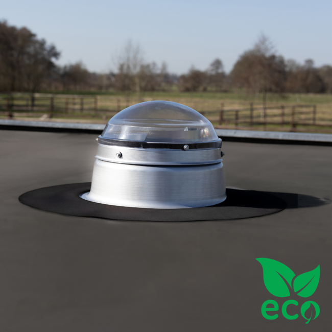 Ø35cm - Eco plat dak - buitenzijde