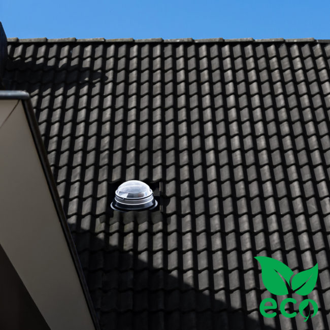 Ø35cm - Eco hellend dak - buitenzijde