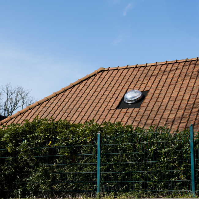 Ø53cm - Hellend dak - buitenzijde