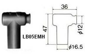 NGK Zündkerze Stecker LB05EMH