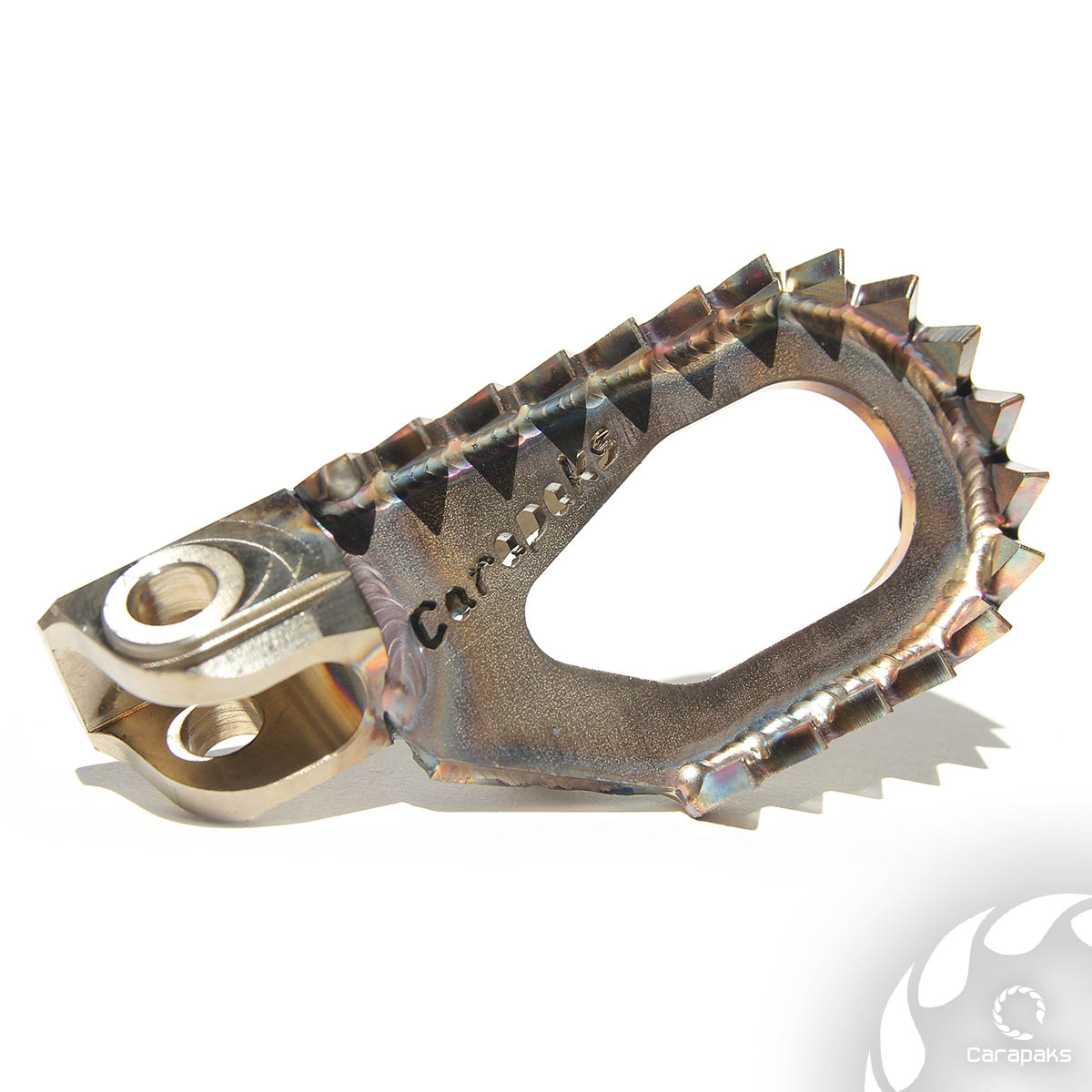 Carapaks Stainless Steel Foot Pegs BETA 2013‑2019 XTRAINER 2017‑2024