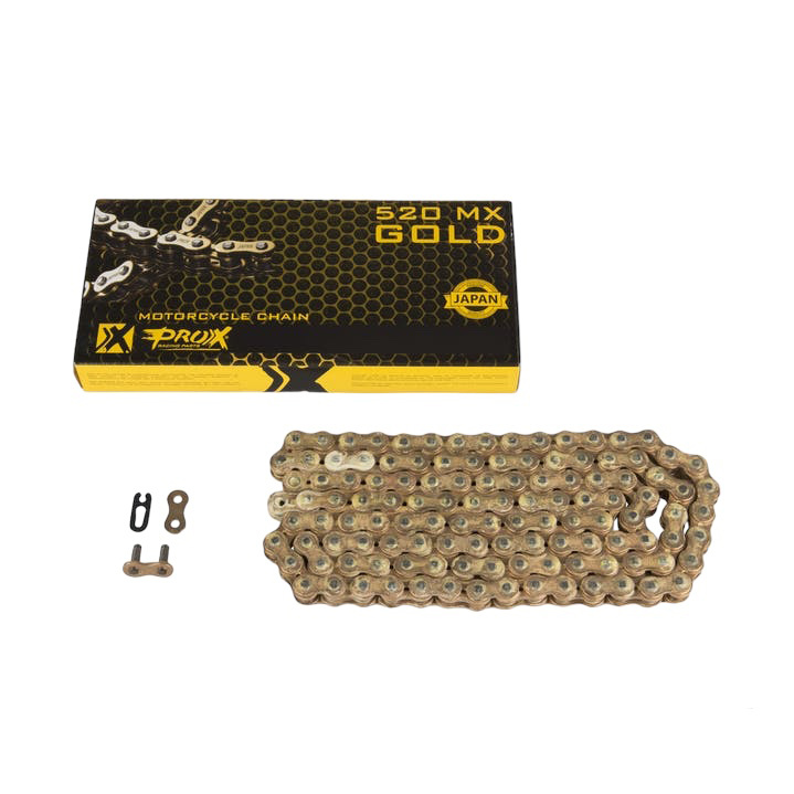 ProX MX Rollerchain Gold 520 x 120 L