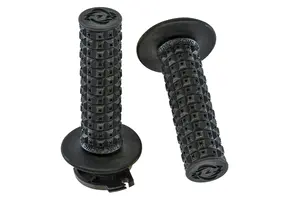 TORC1 DEFY MX Enduro Lock On Grips, KEV-TEC Compound, Schwarz