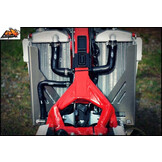 AXP 2014 - 2017 Beta 250 / 300RR Kühlerschütz - Rote Abstandshalter