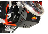 AXP 2018 - 2019 Beta 125RR / 200RR Skid Plate - Black