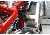 AXP 2018 - 2019 Beta 125RR / 200RR Radiator Braces - Red