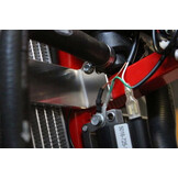 AXP 2018 - 2019 Beta 125RR / 200RR Radiator Braces - Red