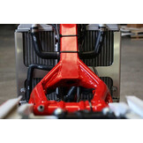 AXP 2018 - 2019 Beta 125RR / 200RR Radiator Braces - Red