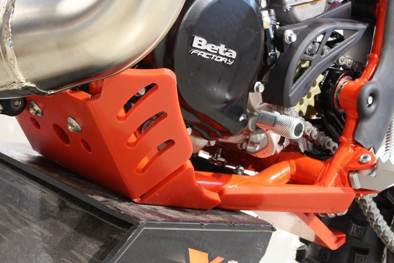 AXP 2018 - 2019 Beta 250RR / 300RR Xtrem Skid Plate - Red