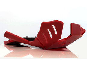 AXP Skid Plate Beta 250RR / 300RR With Linkage Guard ( 2020 - 2024 ) - Red