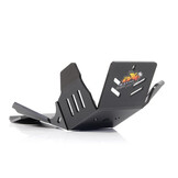 AXP Skid Plate Beta 350RR / 390RR / 430RR / 480RR / 500RR With Linkage Guard ( 2020 - 2022 ) - Black