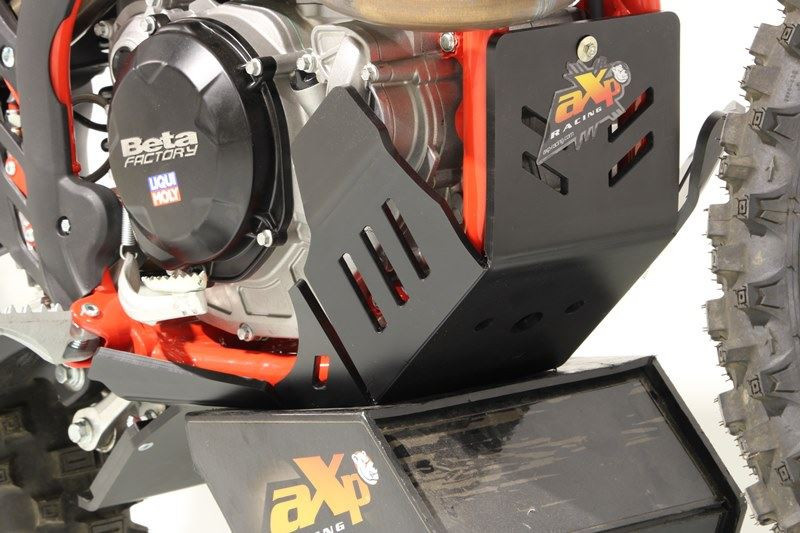 AXP Motorschutz Beta 350RR / 390RR / 430RR / 480RR / 500RR mit Umlenkung schutz ( 2020 - 2022 ) - Schwarz