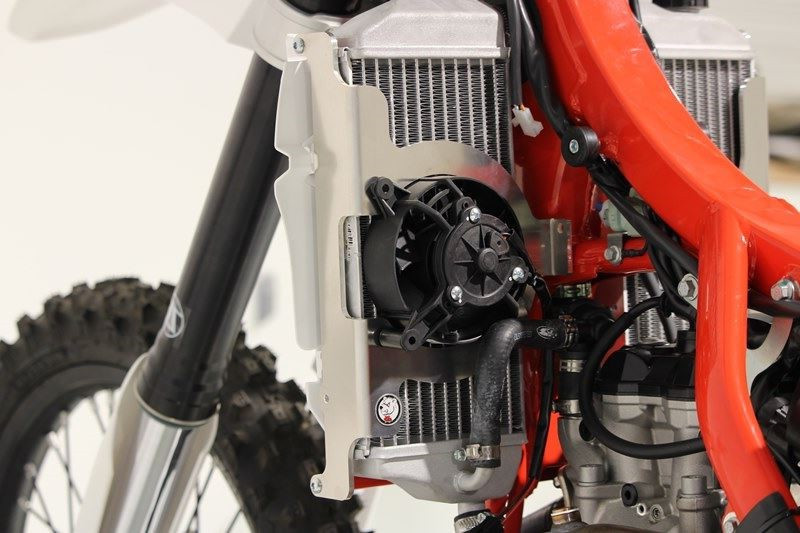 AXP Radiator Guards Beta 350RR / 390RR / 430RR / 480RR / 500RR ( 2020 - 2022 ) - Red Spacers