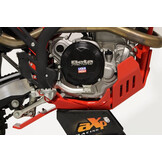 AXP Skid Plate Beta 350RR / 390RR / 430RR / 480RR / 500RR With Linkage Guard ( 2020 - 2022 ) - Red