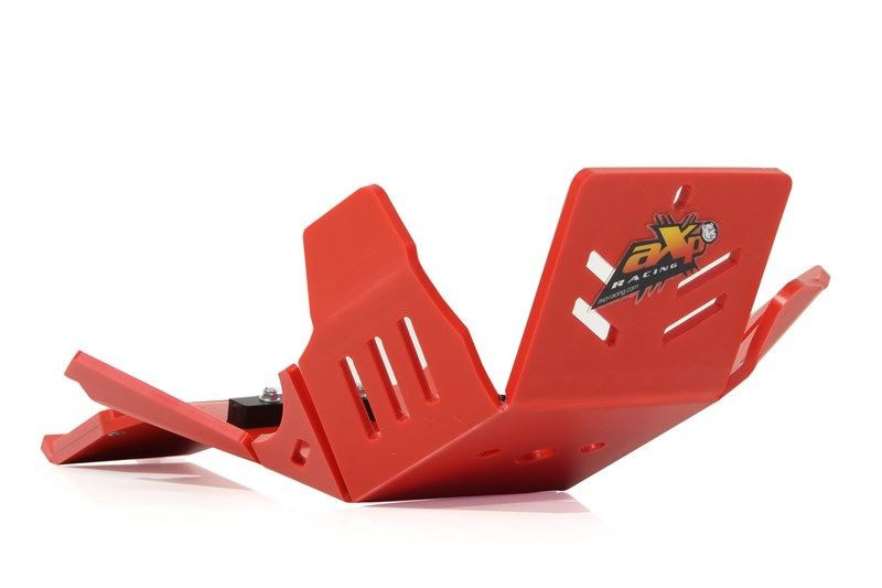 AXP Skid Plate Beta 350RR / 390RR / 430RR / 480RR / 500RR With Linkage Guard ( 2020 - 2022 ) - Red