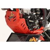 AXP Skid Plate Beta 350RR / 390RR / 430RR / 480RR / 500RR With Linkage Guard ( 2020 - 2022 ) - Red