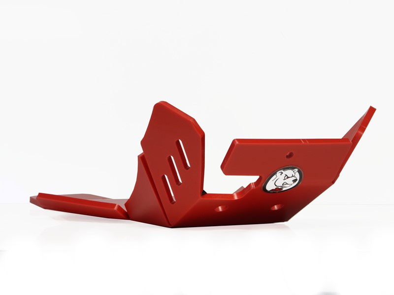 AXP Skid Plate Beta Xtrainer Xtrem With Linkage Guard ( 2016 - 2022 ) - Red